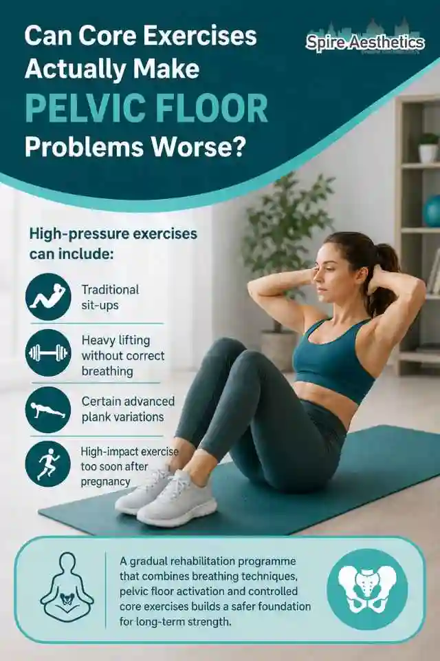 Can Strengthening Your Core Alone Actually Make Pelvic Floor Problems Worse Bracknell?